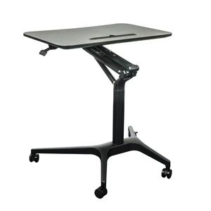 Büromöbel Heben Computer tisch Schreibtisch Pneumatisch Mobile Höhen verstellbar Rolling Workstation Stehpult - Product Image 4
