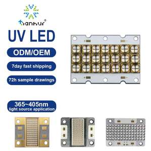 Yüksek güç UV LED siyah ışık 365nm Currency ultraviyole için para algılama DC 12V giriş UVA uv led COB - Product Image 1