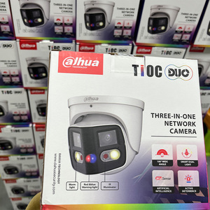 原装大华4MP 5MP 6MP 8MP 3合1智能双光主动威慑Poe Tioc圆顶子弹眼球网络摄像机 - Product Image 6