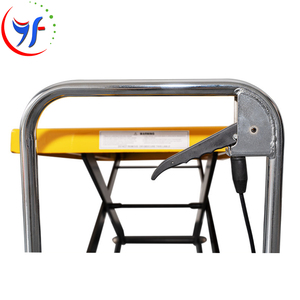 YF Customizable <strong>Handling</strong> Equipment Easy Loading Material Lift Table Double Scissor Mini Lift Platform <strong>Capacity</strong> 1000kg 1 Ton - Product Image 6