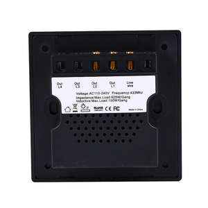 智能开关英国标准2帮智能触摸开关智能开关 - Product Image 2