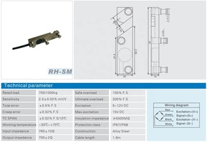 Elevator Parts <strong>Overload</strong> Cell Single Rope <strong>Sensor</strong>/alarm RH-SM/SUMMIT/ANT Weight <strong>Sensor</strong> - Product Image 4