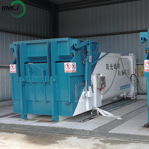 18cbm rác xe tải thùng rác có thể làm sạch máy nén chất thải Trailer - Product Image 5