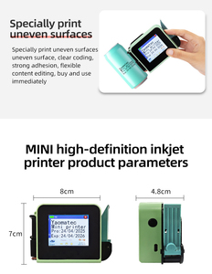 Yaomatec yeni Model Mini taşınabilir yazıcı el termal mürekkep püskürtmeli yazıcı tarih kodu Logo görüntü mürekkep püskürtmeli taşınabilir yazıcı - Product Image 3