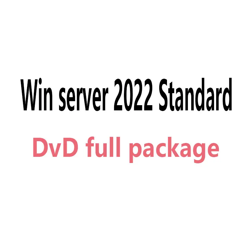 Toptan win server 2022 standart tam paket 100% online aktivasyon win server fedex tarafından 2022 standart dvd