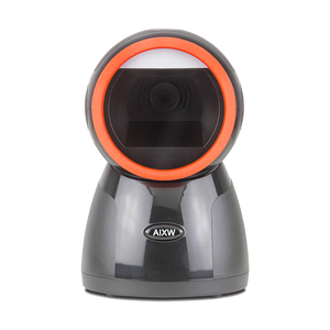AIXW Wired 2D Barcode Scanner USB Desktop <strong>QR</strong> <strong>Code</strong> Reader for Supermarket Checkout Retail POS Systems - Product Image 4
