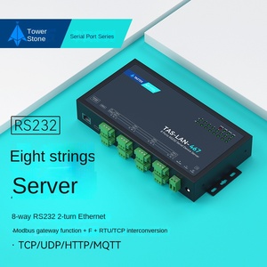 232 Servidor de puerto serie puerto de red Ethernet módulo de comunicación Modbus RS232 TCP/IP Gateway producto de red de comunicación