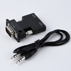 Copper for HDMI Female <strong>to</strong> Male VGA HD <strong>Adapter</strong> Cable Converter for TV Computer Screen Display Audio Video for Set-Top Box - Product Image 1
