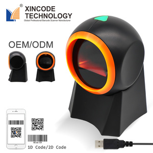 Xincode全方向性2DバーコードデスクトップUSBQRコードスキャナーQRコードリーダーキャッシャー用バーコードスキャナー - Product Image 1