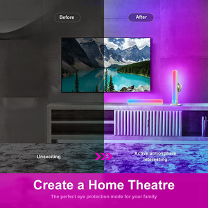RGB akıllı tv ışık çubuğu 21 sahne modları müzik ortam led ışık bar eğlence PC TV odası dekorasyon - Product Image 3
