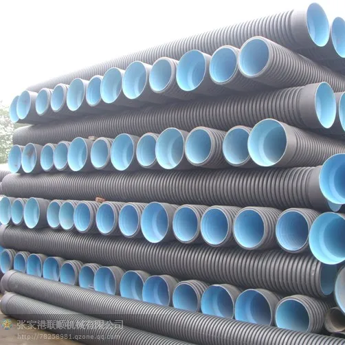 Linea di estrusione di tubi Dwc di scarico dell'acqua in plastica da 200-500MM macchina per la produzione di tubi corrugati in HDPE