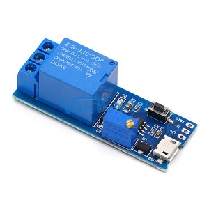 5V-30V Micro USB Power Adjustable <strong>Delay</strong> Relay Timer Control Module Trigger <strong>Delay</strong> Switch - Product Image 3