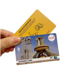 Chip RFID inteligente digital personalizado Tarjeta de membresía con código de barras de PVC Tarjeta de regalo Vip de plástico NFC con código QR - Product Image 1