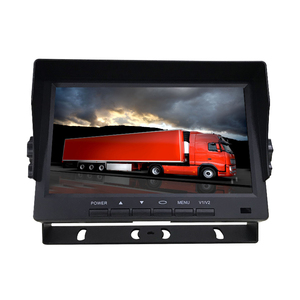 Seguridad del vehículo Monitor de 7 pulgadas Entrada VGA Pantalla HD Pantalla LCD Soporte Pantalla HD con soporte en U - Product Image 1