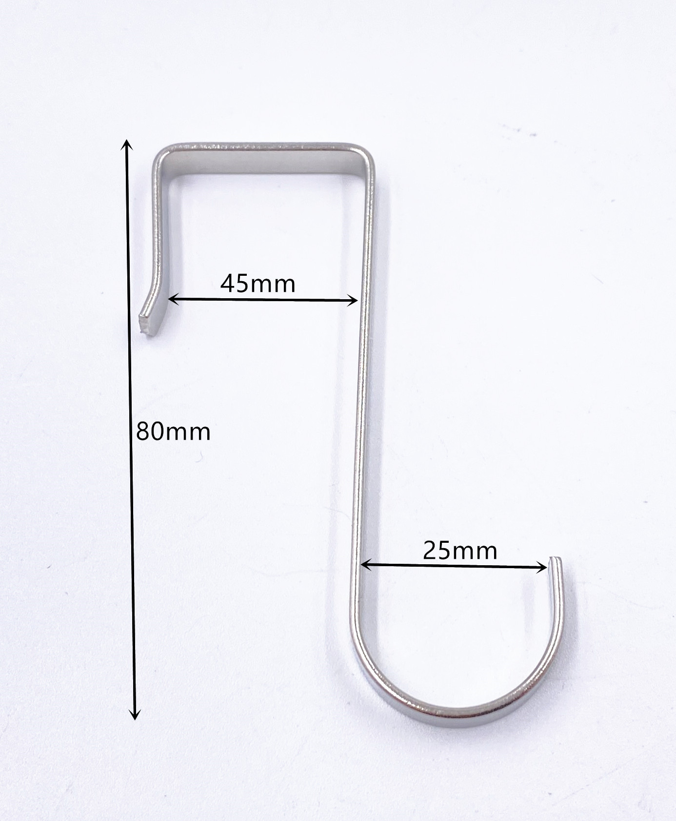Flat S Hook #10