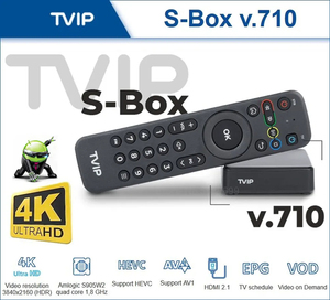 En iyi TVIP 710 605 S905W2 1G 8G Android 11 Linux tv kutusu tv kutusu akıllı Set top box destek Protal IPTV medya oynatıcı TVIP710 - Product Image 6