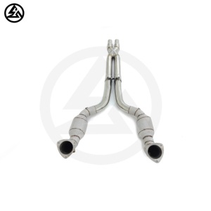 Csz อะไหล่ประสิทธิภาพการไหลสูงไอเสียสำหรับ Maserati Gran Turismo GT 4.7L SS304ท่อ catted downpipe headers