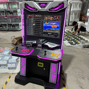 2人用ストリートファイターゲーム32インチアーケードビデオゲームコンソールコイン式ゲーム機