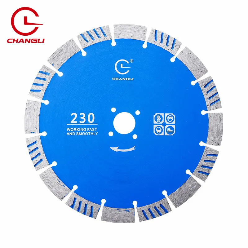 Hot Pressed Tooling Graniet 230Mm 7Inch Droog Nat Snijden Disc Lege Wiel Cutter Diamond Disc Blade Voor Snijden graniet Zandsteen