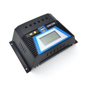 Controlador Solar PWM 20A 30A 60A 80A 12V/24V o 12V 24V 36V 48V, regulador de batería de litio de luz, Control de tiempo Dual y USB - Product Image 2