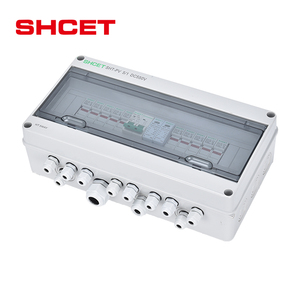 OEM工場1000V、2 4 6 8 12 16ストリング屋外IP665インチから1アウト防水配電ソーラーDCpvコンバイナーボックスSHCET - Product Image 4