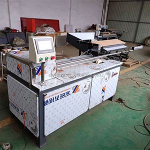 Macchina automatica per taglio di nucleo di tubo di carta CNC a coltello singolo cuscinetto albero motore di taglio per il tessuto di facile scarico di carico - Product Image 5