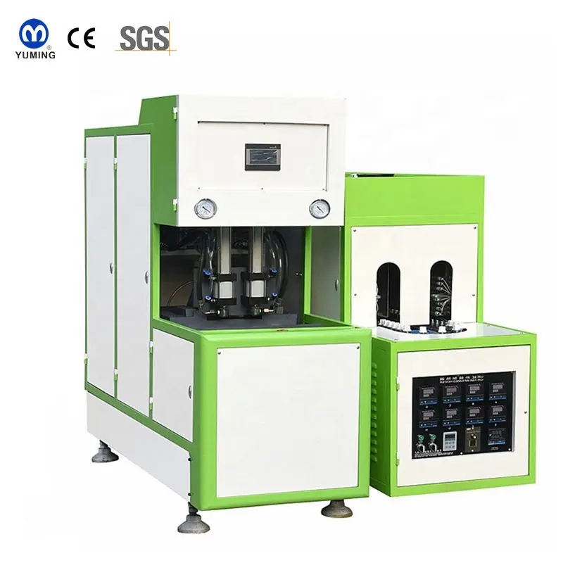Huisdier Plastic Blazen Machine Prijzen/Water Fles Making Machine/Semi Automatische Stretch Blow Moulding Machine