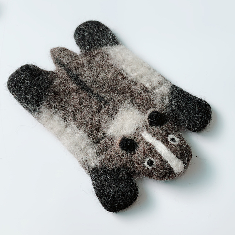 Ours grizzli nez blanc-18*11cm