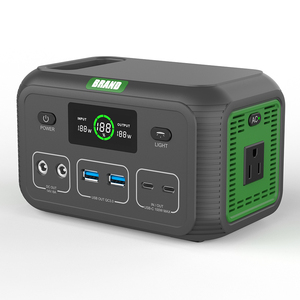 Ev açık hafif 2 USB 2 tip-c 2 DC 1 AC şarj çıkışları 150W Lifepo4 yedek pil güç istasyonu için Tablet telefon - Product Image 3