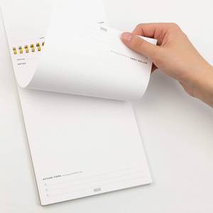 Cuaderno de diario personalizable con impresión en espiral, cuadernos de diario, cuaderno de reunión de tapa blanda OEM barato - Product Image 3