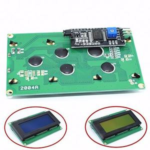 LCD2004 I2C 2004 20x4 2004A Blauer/grüner Bildschirm HD44780 Zeichen LCD/mit seriellem IIC/I2C-Schnittstellenadaptermodul - Product Image 1