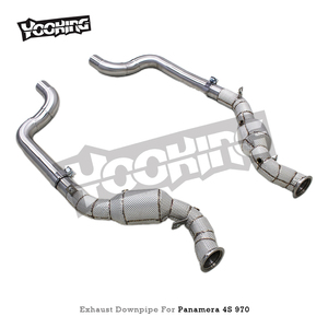 Yooking ระบบท่อไอเสีย perfformance สำหรับ Porsche Panamera 4S 970 3.0 2014-2016ท่อหัวตัวเร่งปฏิกิริยาสแตนเลส - Product Image 6