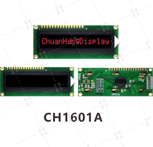 16x1 Cob Type Character LCD-Anzeige modul mit LED-Hintergrund beleuchtung RGB-Schnitts telle Benutzer definiert 1601 STN LCD-Bildschirm 16x1 Datenblatt enthalten - Product Image 2
