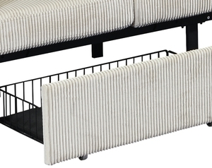 उच्च गुणवत्ता वाले मॉड्यूलर सेक्शनल सोफा कॉर्नर लिविंग रूम फर्नीचर आधुनिक सोफे दराज के साथ परिवर्तनीय सीटर सोफे सेट करें - Product Image 2