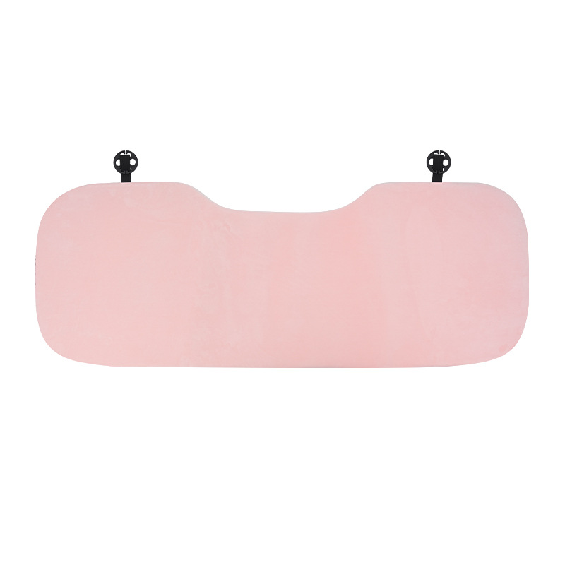 Plush seat cushions with 3D rabbit design for rear seats