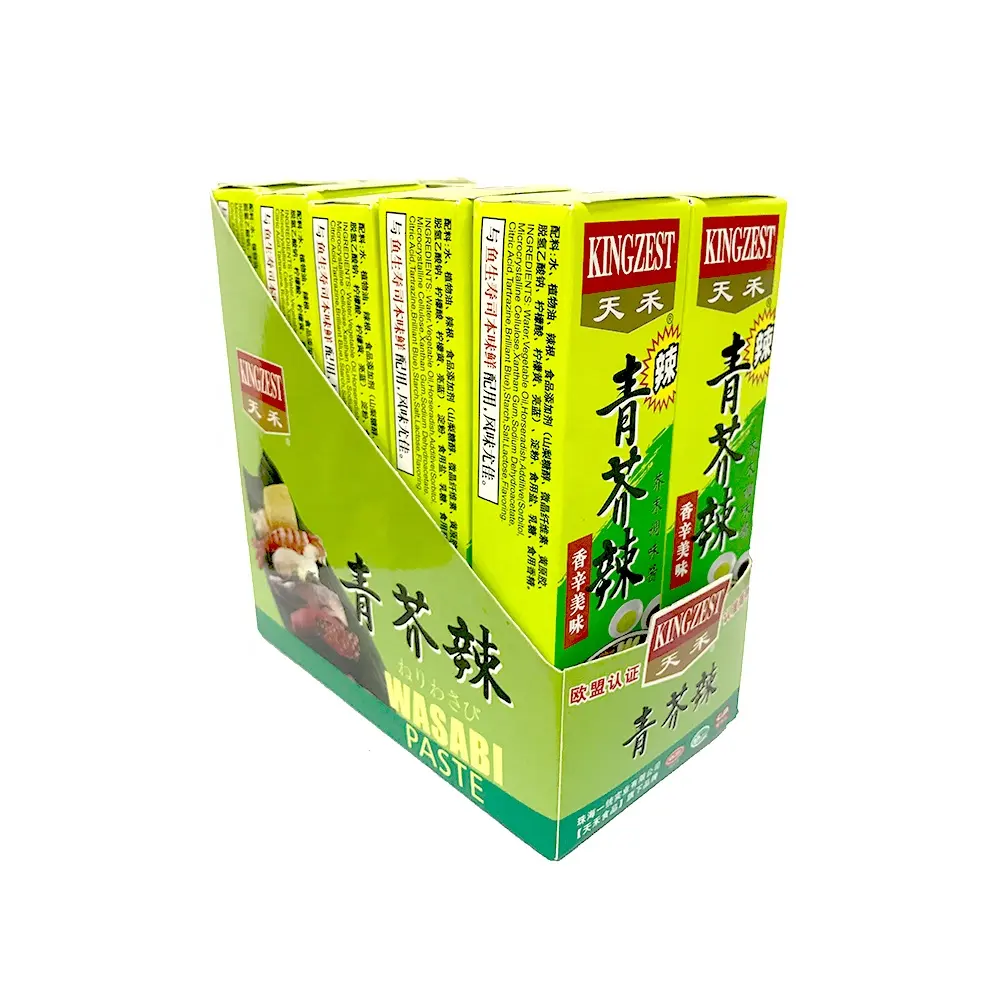 Pasta di wasabi stile giapponese 43g * tubo 100 rafano pasta di senape verde sashimi giapponese piatto di sushi