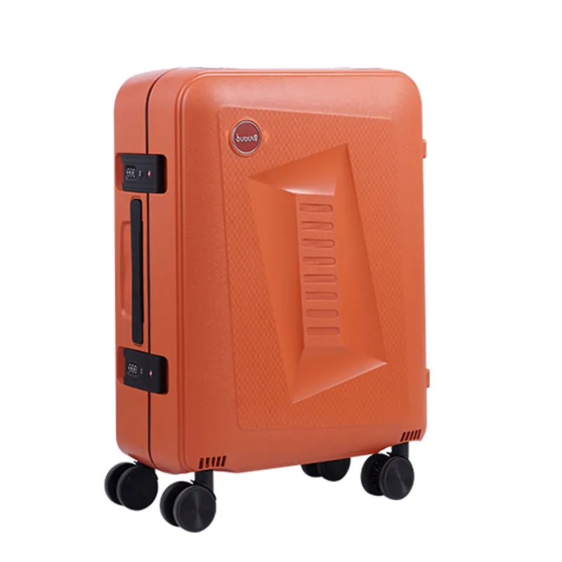 Set di valigie trolley in plastica leggera con guscio rigido bagaglio a mano valigia per viaggio vendita calda 3 pezzi set di valigie in PP