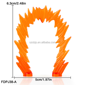 FDPJ38-42(A-G) קריקטורה אפקטים מיוחדים חלקים אפקט אש מערבולת אפקטים פיצוץ אפקט נשק לבנים צעצועים לילדים צעצועים