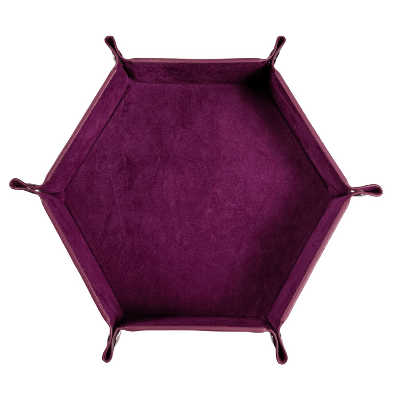 Terciopelo morado oscuro - 17,5*17,5