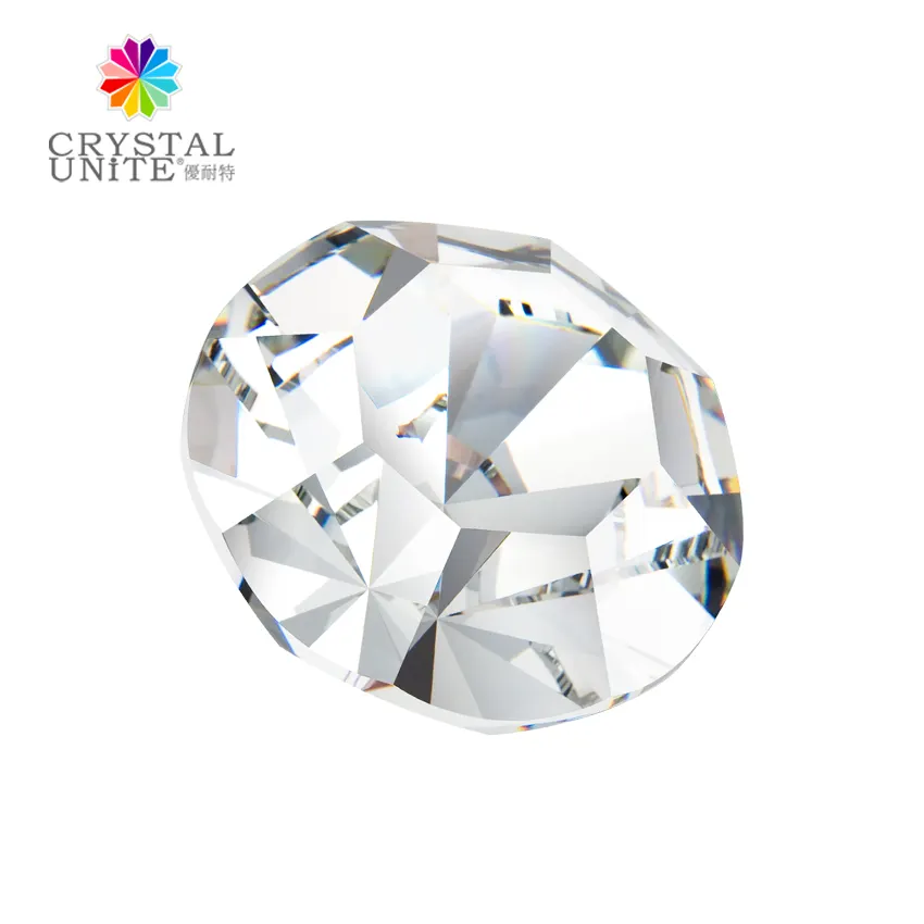 CRYSTAL UNITE U1028 Artificial Crystal Pointed Back Chaton Rhinestone Wholesale Price