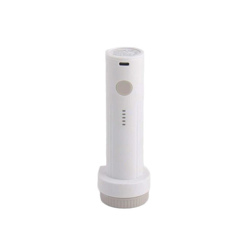 Lampe de poche blanche 1 pièce (1500mAh)