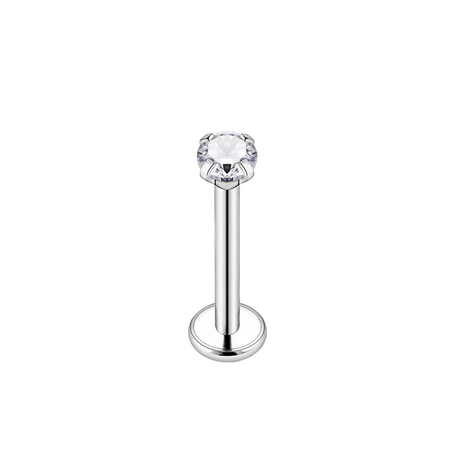 Zircon couleur acier 3 mm (insert)