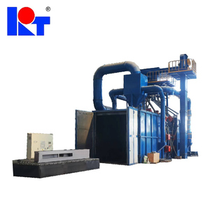 Kör bölge için özelleştirilmiş Q36/Q76 serisi yüksek verimlilik büyük yükleme arabası tipi atış + Peening kumlama makinesi - Product Image 3