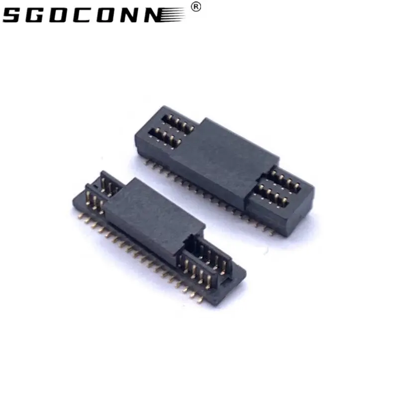 Pogo pin connector 0.5 mm pitch 10pin pcb connector Board To Board connector height 2.2mm female