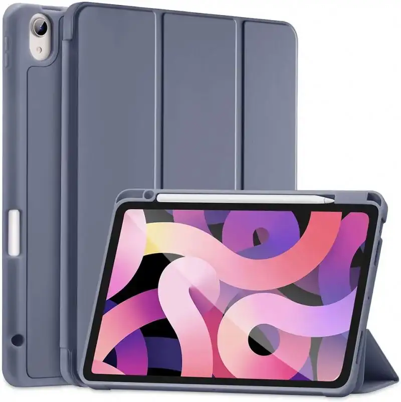 비즈니스 스타일 플립 Pu 가죽 케이스 Ipad 커버 마그네틱 충격 방지 케이스 Ipad Pro Air Mini에 대한 슬림 태블릿 보호 가방