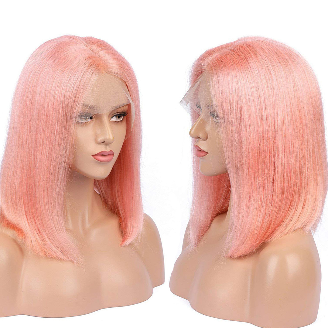 pink bob wig