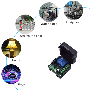 Interruttore telecomando universale 433 Mhz modulo trasmettitore e ricevitore RF 433 mhz Controller interruttore luce relè 1CH 24V - Product Image 3