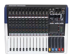 XTUGA PHY-6/10/12/16 kanal 99 DSP 350W * 2 profesyonel Powered DJ denetleyici ses karıştırma konsolu güç ses mikseri BT ile - Product Image 4