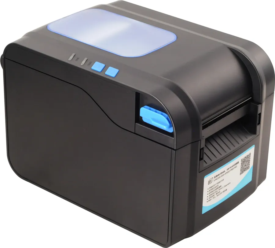 Impresora de código de barras Xprinter de 3 pulgadas y 80mm, impresora de pegatinas térmicas utilizada para impresión de etiquetas, impresora de etiquetas USB para joyería inalámbrica