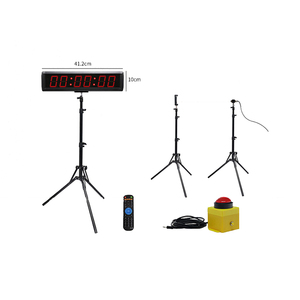 Cronometro per il conto alla rovescia sportivo con Timer Laser da corsa con cavo per l'allenamento di corsa di cavalli con telecomando e pulsante treppiede - Product Image 1
